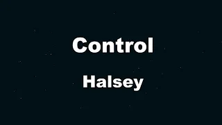 Karaoke♬ Control - Halsey 【No Guide Melody】 Instrumental