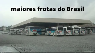 As Maiores Frotas de Ônibus do Brasil