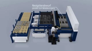 TRUMPF Laserschneiden: TruLaser Center 7030 - So funktioniert der Laservollautomat