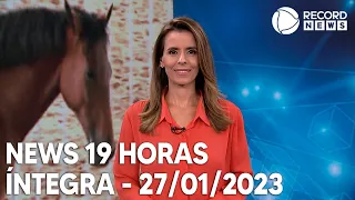 News 19 Horas - 27/01/2023