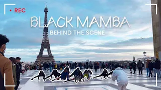 [공개된 케이팝 | ONE SHOT] aespa 에스파 'Black Mamba' Dance Cover in Paris (Behind The Scene)