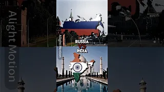 India🇮🇳vs🇷🇺Russia (country comparison)