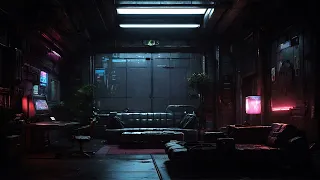 BLADE RUNNER INTERIOR ☆ A Moody Cyberpunk Retreat and Dark Ambient Music