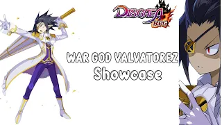 WAR GOD VALVATOREZ ALL SKILL SHOWCASE: DISGAEA RPG JP