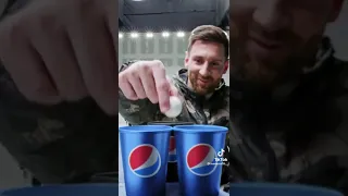 Leo Messi as pepsi ambassador see this magician 🎩