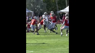 Cam Ward Balling at UM's Spring Game