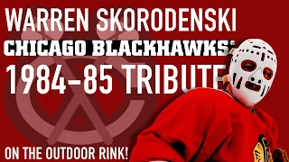 Warren Skorodenski Blackhawks Tribute 1984-85 | Vintage Go Pro Beer League Goalie