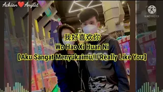 我好喜欢你 wo Hao Xi Huan Ni【Aku Sangat Menyukaimu/ I Really Like You】pinyin