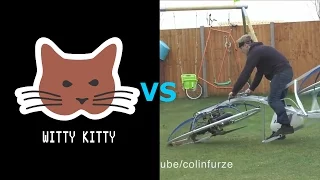 Homemade Hoverbike - Witty Kitty Reacts