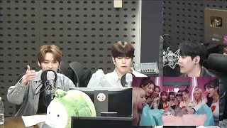 Stray Kids Lee know , Seungmin & BtoB Minhyuk reaction to SCIENTIST by TWICE | BTOB kiss the radio🖤