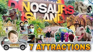 DINOSAURS ISLAND CLARK PAMPANGA • 7 ATTRACTIONS | ZAYNEZAYNETV ADVENTURES EPISODE 1
