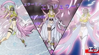 Angewomon All Evolution Sequences (1999-2020)