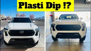 2024 Tacoma How To Plasti Dip Your Toyota Emblem!