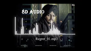 Regret(8D audio song)|Sidhu Moose Wala|New punjabi songs #sidhu #song #new