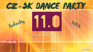 CZ - SK Dance Party 11.0 - ľudovky a repete  (by Deejay-jany) ( 2022 )
