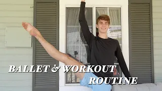 at home ballet and workout routine