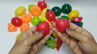 1 Hour Satisfying Colorful fruit and Vegetables Cutting 🍈🍐🥦🫛