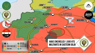 23 января 2018.Военная обстановка в Сирии. Минобороны РФ заявило об окружении 1500 боевиков.