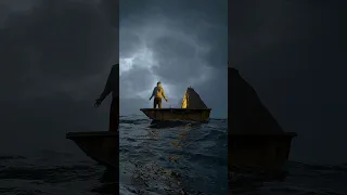 Lie Of Pie Ocean VFX Shot Using Blender #vfx #blender #usingvfx