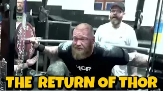 Hafthor Bjornsson Hits a 970KG Total in his Return to Strength Sports