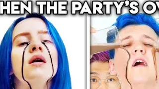 LANKYBOX *BILLIE EILLISH* ZERO BUDGET!(WHEN THE PARTYS OVER)PARODY!