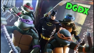 BATMAN and the TEENAGE MUTANT NINJA TURTLES: Action Stop Motion Animation *HD*