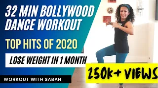 32min High-Intensity Bollywood Dance Workout | Hits of 2020 | HIIT | For Weight Loss