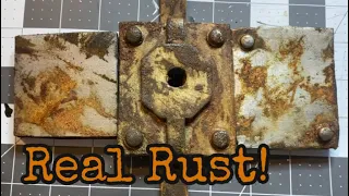 How to make REAL rust on cosplay and props