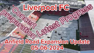 Liverpool FC Anfield Road Expansion Update 05-06-2024