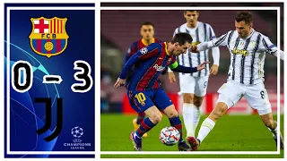 Barcelona 0 - 3 Juventus: All Goals & Extended Highlights