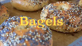 Bagels - New York Style Bagels, be a breakfast Superstar! Chewy, Tasty Everything Bagels.