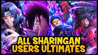 All Sharingan Users Ultimate Jutsus Till Now | Naruto x Boruto Ninja Voltage