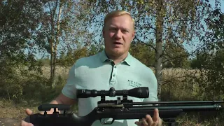 PCP KRAL Puncher MAXI к.5,5 - Стрельба 50 м