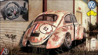 Rebuilding HERBIE - Volkswagen Beetle – Need for Speed HEAT - LOGITECH G29 Gameplay.