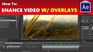방법: 오버레이를 사용하여 비디오 품질 향상(무료 입자 스톡 포함)