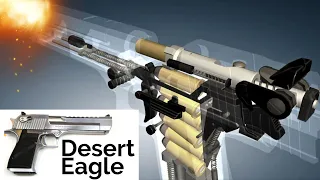 3D Animation: How a Desert Eagle works