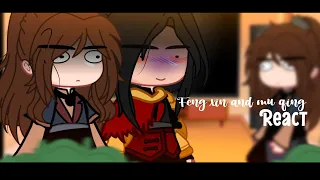 Feng xin and Mu qing react || tgcf ||