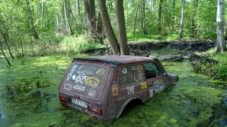 Легендарный МАНЬЯК ВАЛЕРА и НИВА 3D на покатухе 9 мая 4x4 offroad