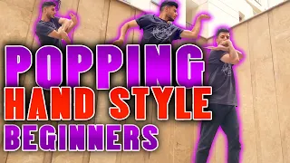 8 Powerful and Easy POPPING HAND STYLE with names, PART 1|  POPPING TUTORIAL | Alireza Sonic