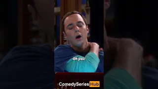 🥴Sheldon cooper gets a relief 😌 | The big bang theory #shorts  #tbbt