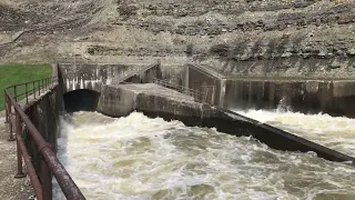 Mohawk Dam Spillway April 14, 2024