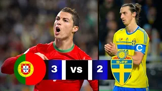 Portugal vs Sweden | 3 - 2  | Cristiano Ronaldo 🥶🔥Extended Goals And Highlights | UHD |