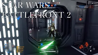 Star Wars Battlefront 2 - Supremacy - Death Star - Rebel Officer & Luke Gameplay (No Commentary)