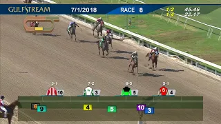 Gulfstream Park:Gulfstream Park Race 8 | July 1, 2018