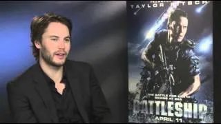 Battleship Taylor Kitsch interview