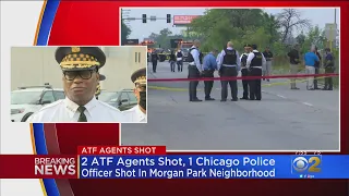 2 ATF Agents, Chicago Police Officer Injured In Shooting Incident In Morgan Park