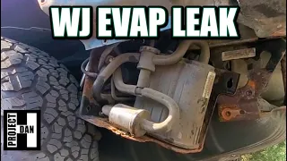 JEEP GRAND CHEROKEE WJ P055 EVAP CHECK ENGINE  LIGHT -  FIX FOR GROSS AND SMALL EMISSIONS LEAKS