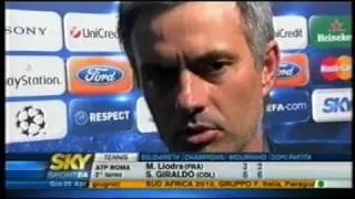 Barcellona-Inter 1-0 - Intervista a Josè Mourinho