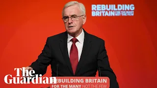 McDonnell tells Tories: 'get out of the way and let us get on' with Brexit