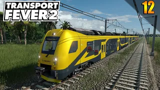 Нові електрички на приміському русі | гра Transport Fever 2 Українською | #12